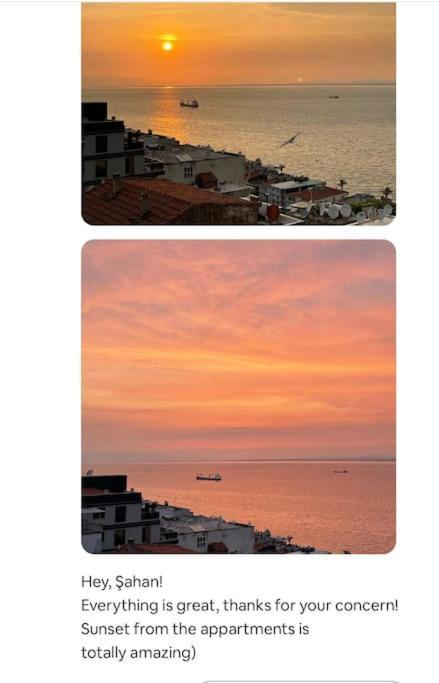 Near The Historical Elevator With A Sea View Appartement İzmir